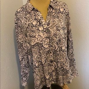Rock &  Republic Floral Blouse